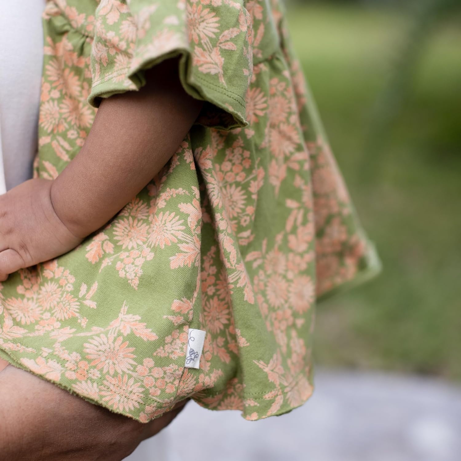 image:imageBurts Bees Baby Baby Girls Top and Pant Set Tunic and Leggings Bundle 100 Organic CottonVibrant Garden