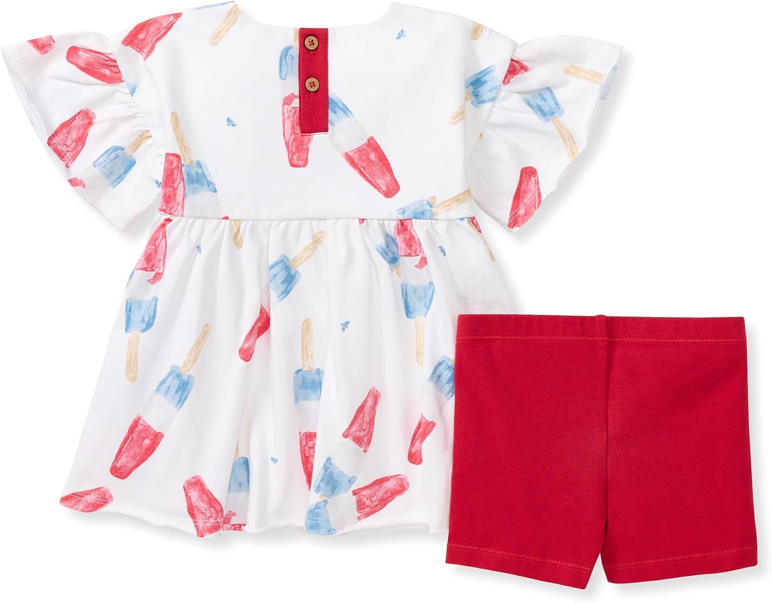 image:imageBurts Bees Baby Baby Girls Top and Shorts Set Tunic and Shorts Bundle 100 Organic CottonCloud