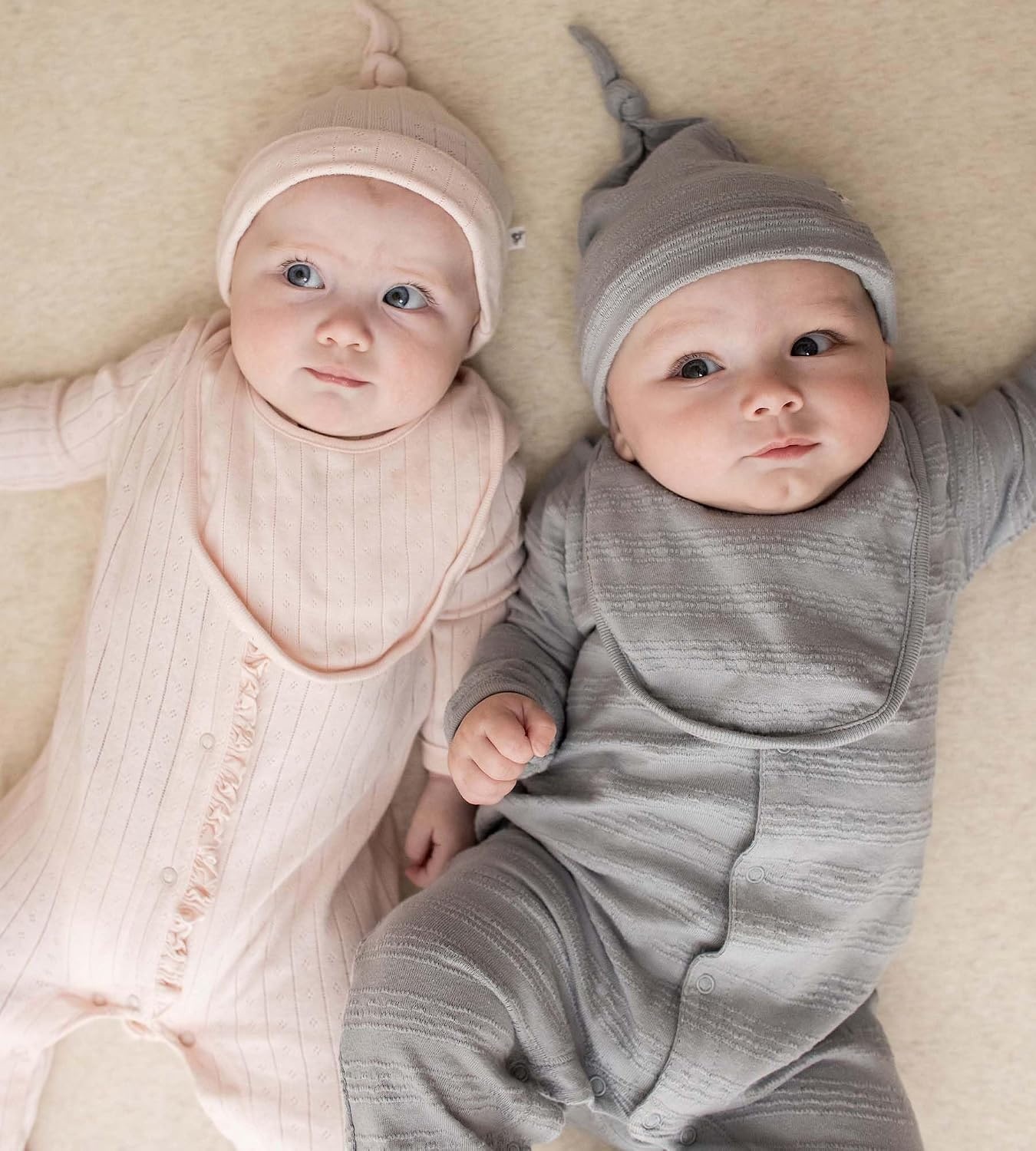 image:imageBurts Bees Baby Baby Jumpsuit 100 Organic Cotton Onepiece Outfit CoverallPink 3pc Set
