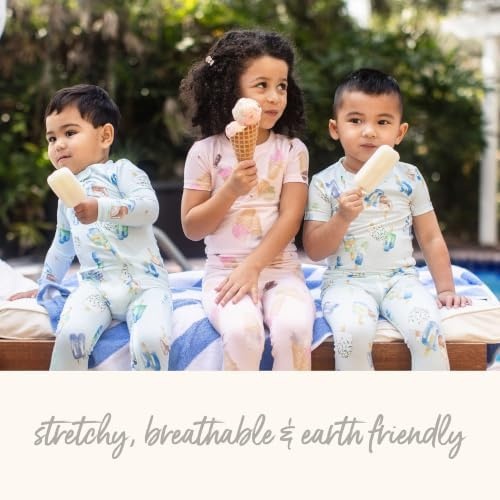 image:imageBurts Bees Baby Baby Sleeper Pjs Honeysoft Lyocell Jersey Pajamas Footless Onepiece Zipup Snug Fit PajamasSea Green