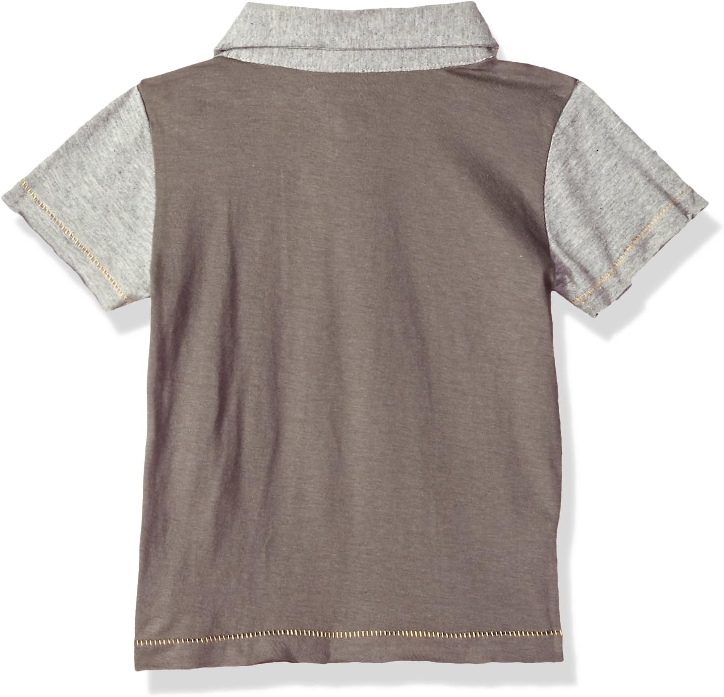 image:imageBurts Bees Baby BabyBoys Tees Short Long Sleeve TShirt VNeck Crew Infant and Toddler Top 100 Organic CottonSlate