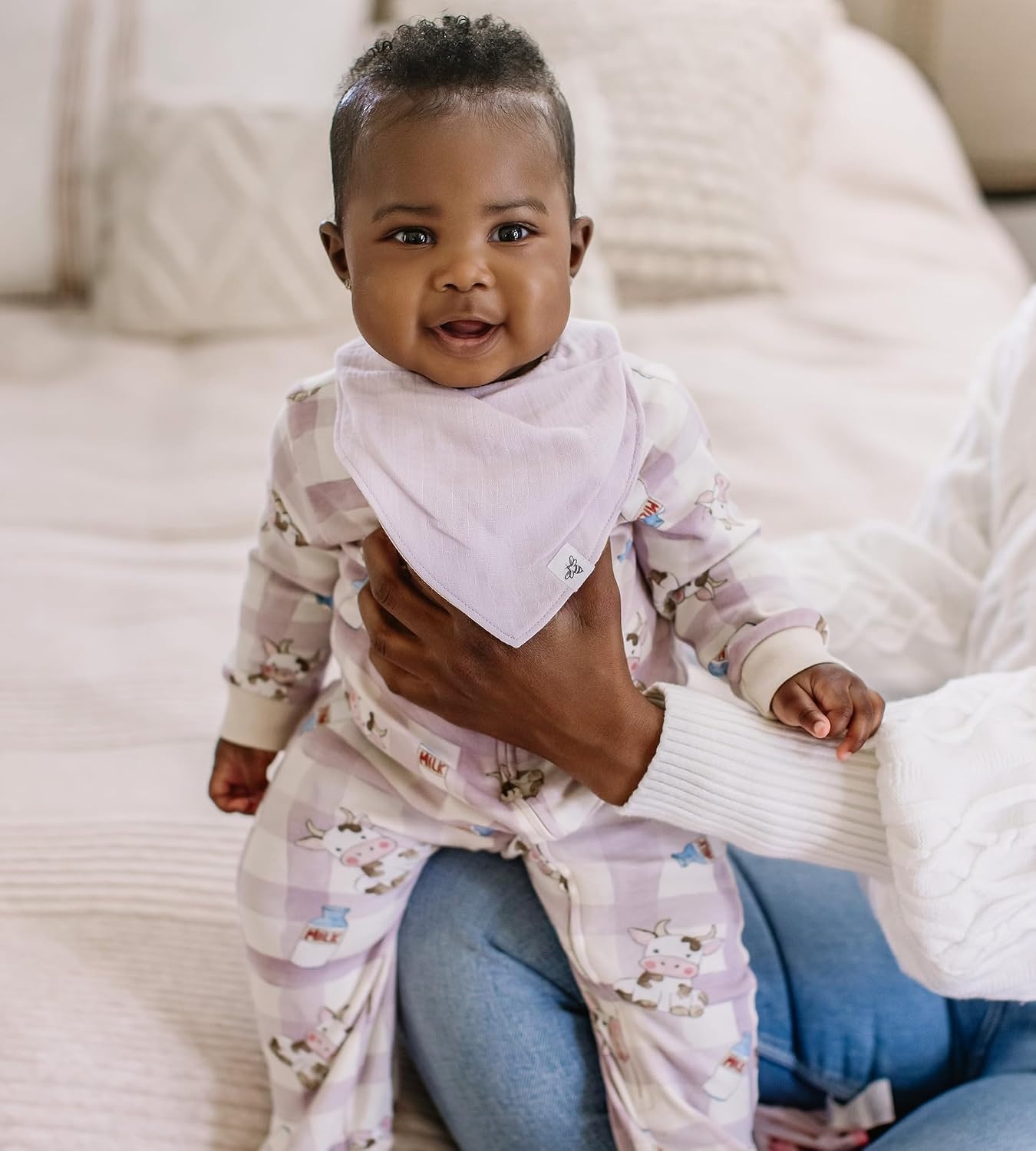 image:imageBurts Bees Baby Bandana Bib Set with Snap ClosurePink Sand