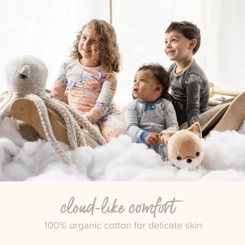 image:imageBurts Bees Baby Bodysuits Short Sleeve and Long Sleeve OnePieces 100 Organic CottonPink Sand