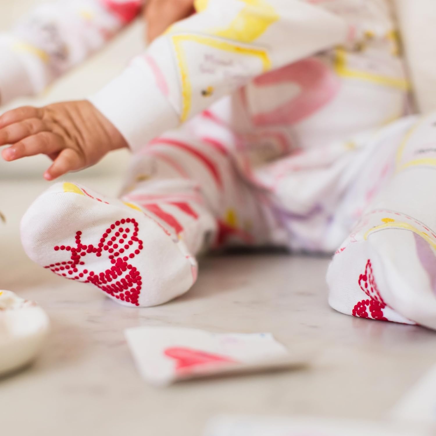 image:imageBurts Bees Baby Boys Footless Pajamas Sleep and Play Loose Fit 100 Organic Cotton Soft Onepiece PJsBee Mine