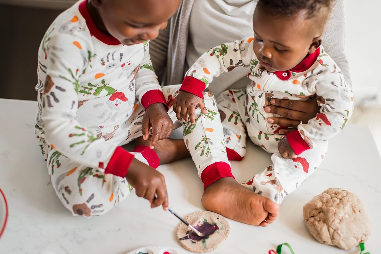 image:imageBurts Bees Baby Boys Footless Pajamas Sleep and Play Loose Fit 100 Organic Cotton Soft Onepiece PJsHoliday Hands