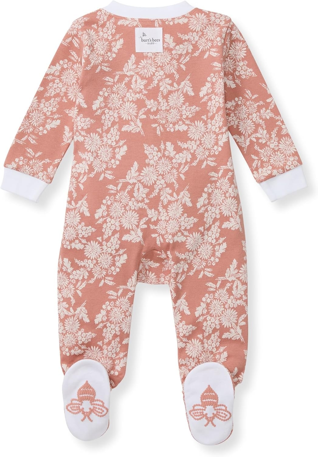 image:imageBurts Bees Baby Boys Footless Pajamas Sleep and Play Loose Fit 100 Organic Cotton Soft Onepiece PJsVibrant Garden
