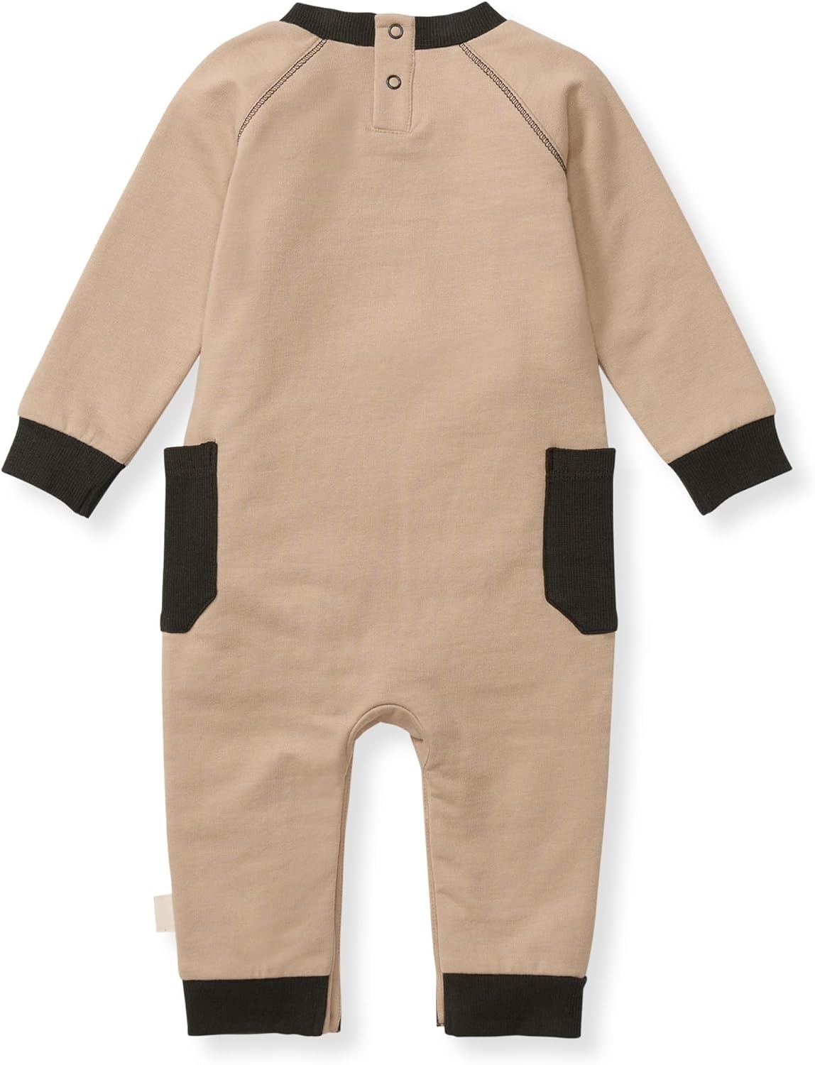 image:imageBurts Bees Baby Boys Jumpsuit 100 Organic Cotton Onepiece Long Sleeve CoverallGinger Pocket