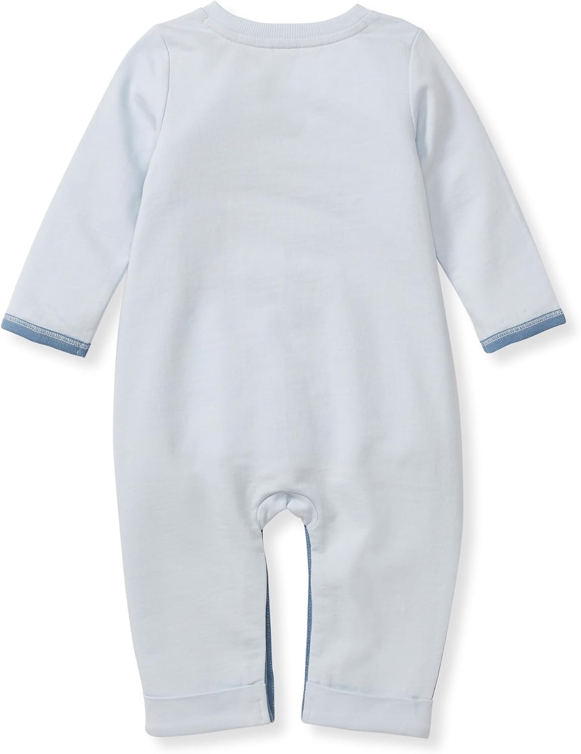 image:imageBurts Bees Baby Boys Jumpsuit 100 Organic Cotton Onepiece Long Sleeve CoverallIcy Blue Colorblock