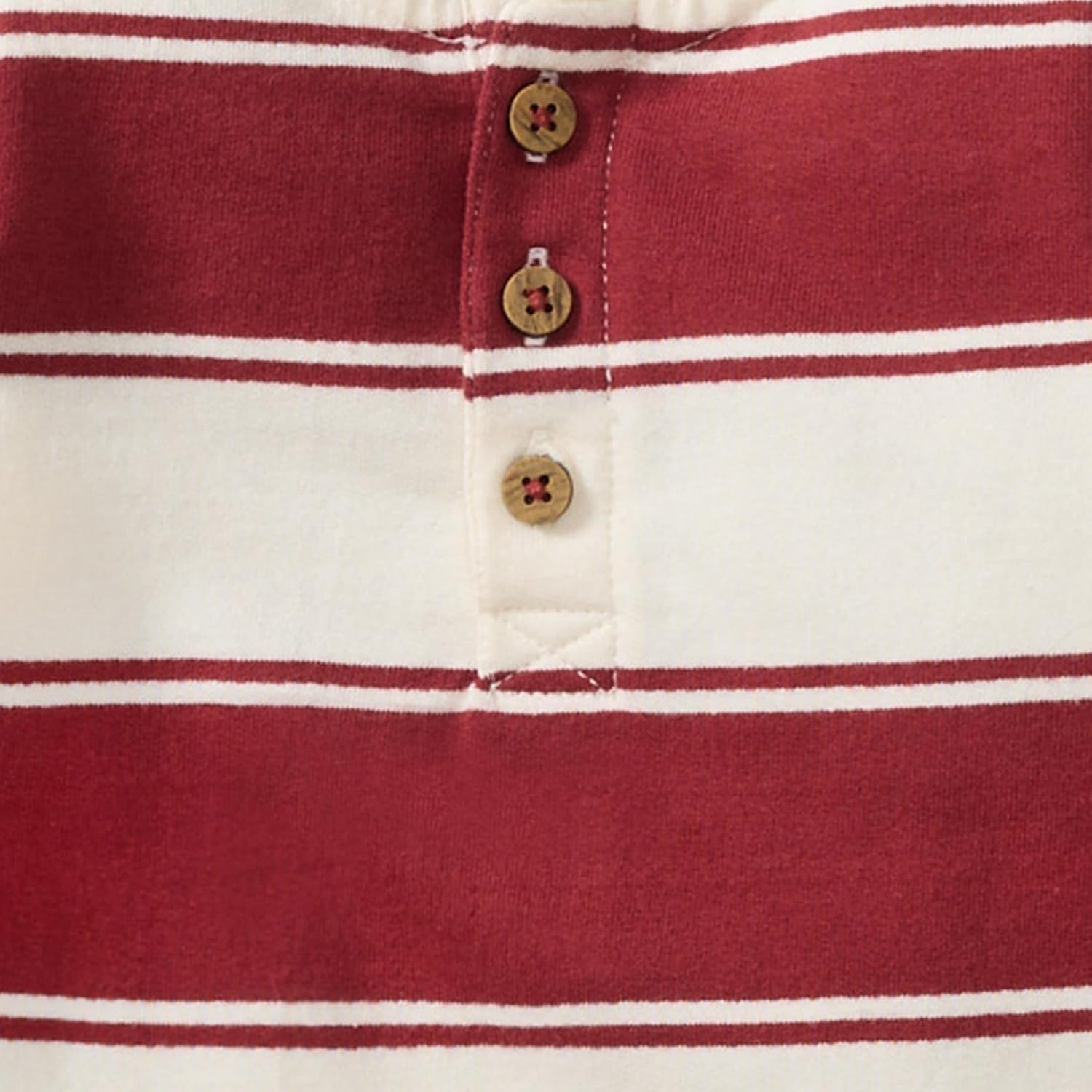 image:imageBurts Bees Baby Boys Jumpsuit 100 Organic Cotton Onepiece Long Sleeve CoverallRugby Peace Stripe