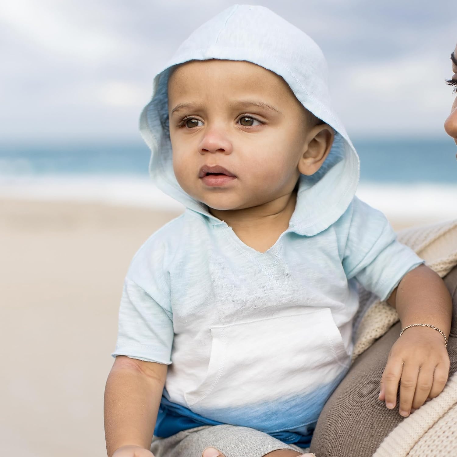 image:imageBurts Bees Baby Boys Shirt and Pant Set Top amp Shorts Outfit Bundle 100 Organic CottonDouble Dip Dye