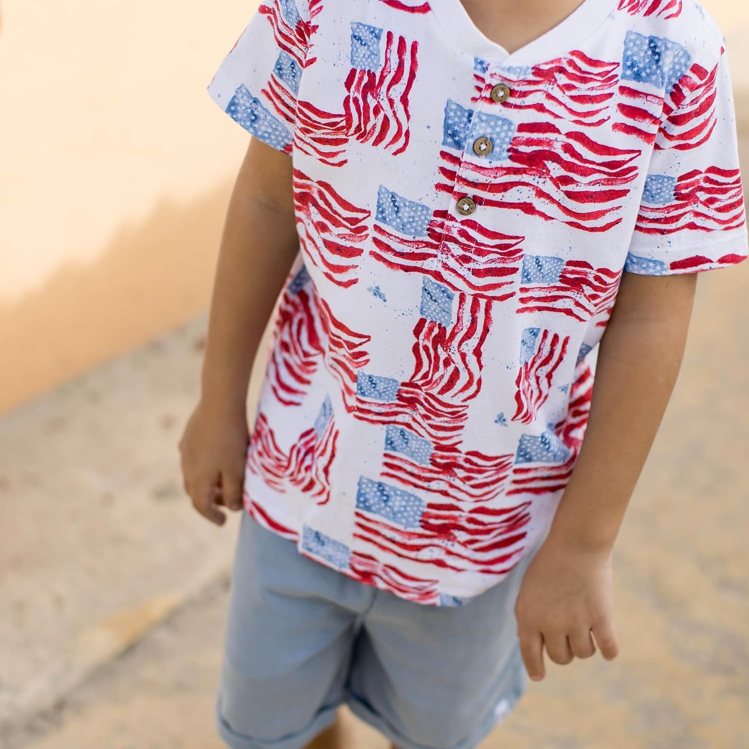 image:imageBurts Bees Baby Boys Shirt and Pant Set Top amp Shorts Outfit Bundle 100 Organic CottonMajestic Flags