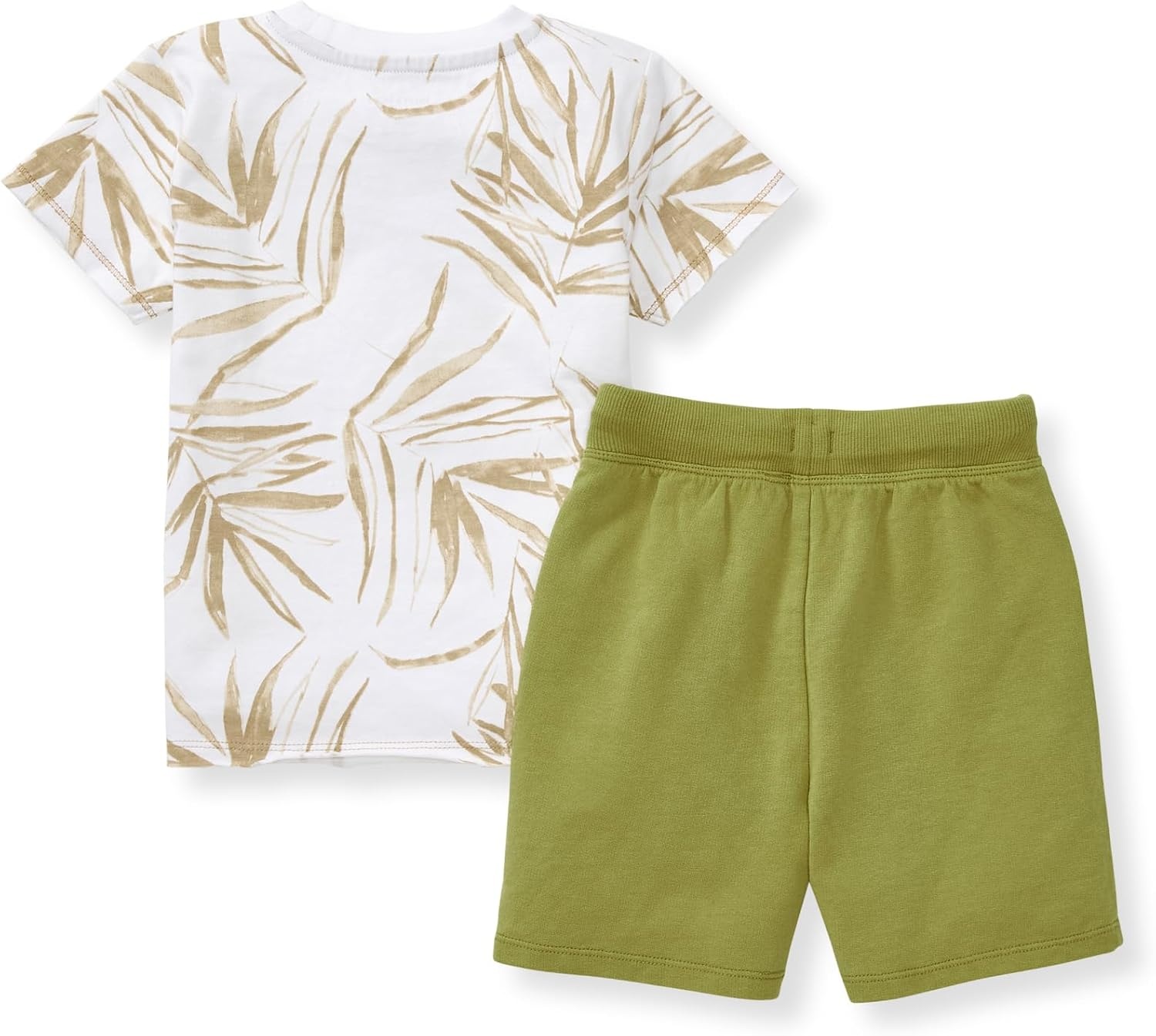 image:imageBurts Bees Baby Boys Shirt and Pant Set Top amp Shorts Outfit Bundle 100 Organic CottonShady Palms