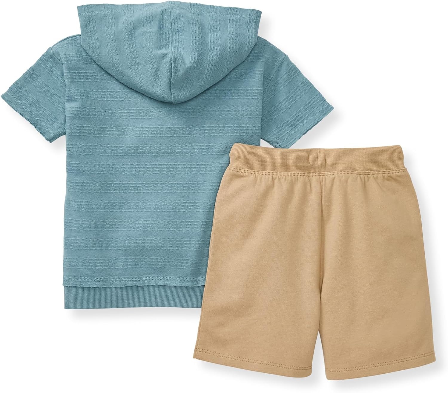image:imageBurts Bees Baby Boys Shirt and Pant Set Top amp Shorts Outfit Bundle 100 Organic CottonSmoke Blue