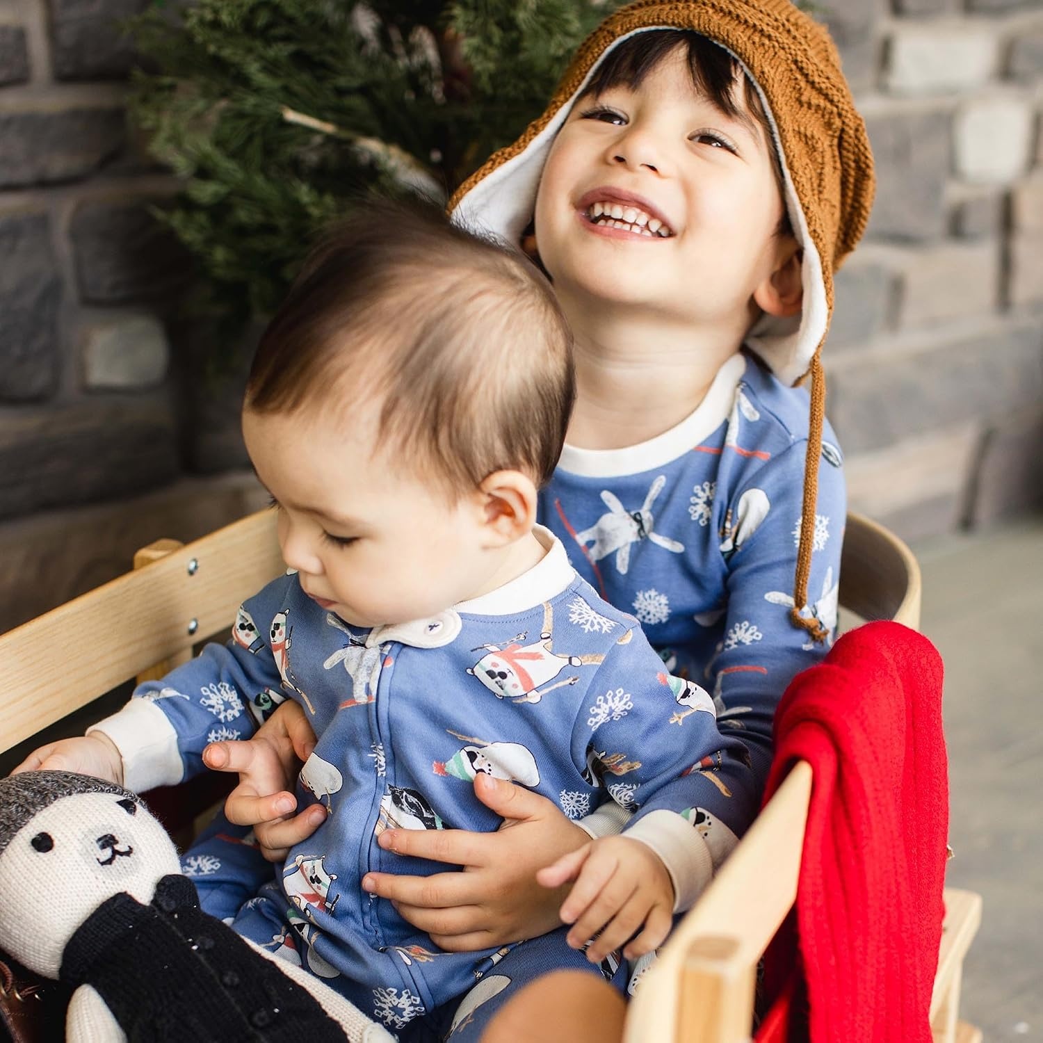 image:imageBurts Bees Baby Boys Sleep and Play PJs 100 Organic Cotton OnePiece Zip Front Romper Jumpsuit PajamasMeet Me on the Mountain
