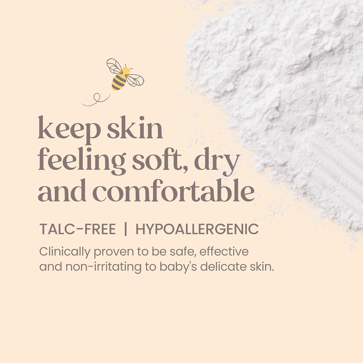 image:imageBurts Bees Baby Dusting Powder 100 Natural Origin TalcFree Pediatrician Tested 75 Ounces Pack of 3 Pack May Vary225 Ounce Pack of 8