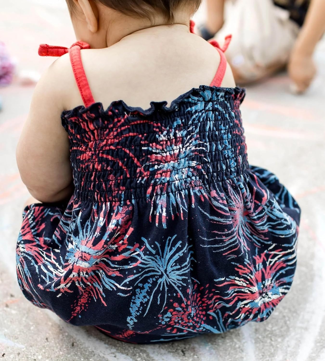 image:imageBurts Bees Baby Girls Bubble Romper 100 Organic Cotton Onepiece Shortall and Layette Girl OutfitCelebrate America