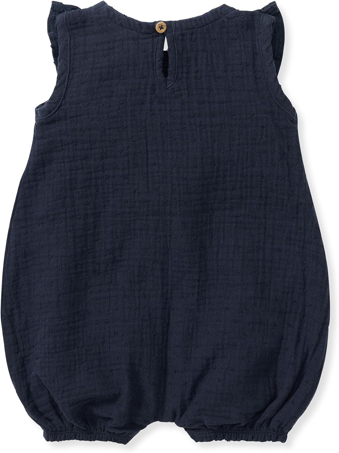 image:imageBurts Bees Baby Girls Bubble Romper 100 Organic Cotton Onepiece Shortall and Layette Girl OutfitDotted Muslin