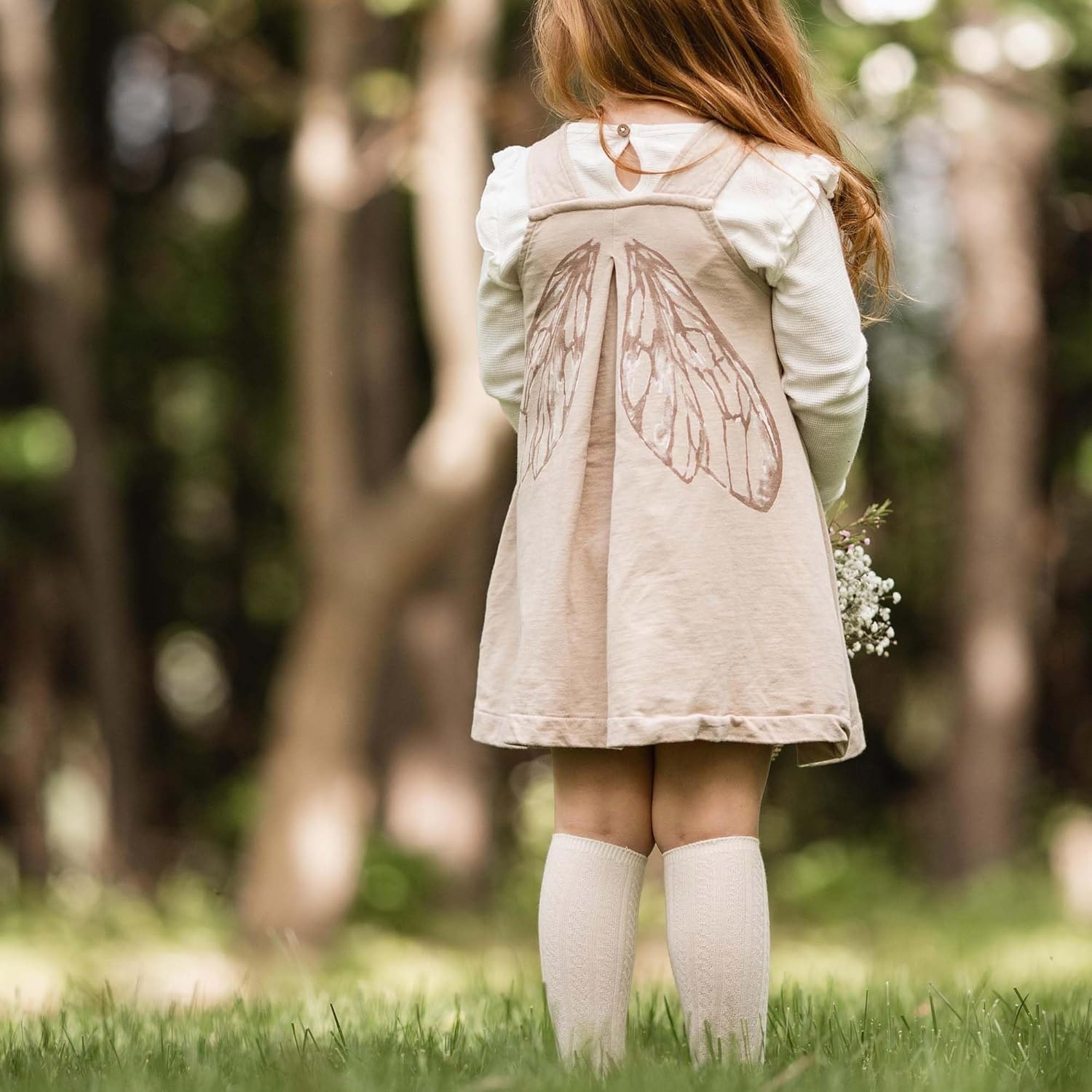 image:imageBurts Bees Baby Girls Dress Set Infant amp Toddler Short amp LongSleeve 100 Organic CottonBee Wings