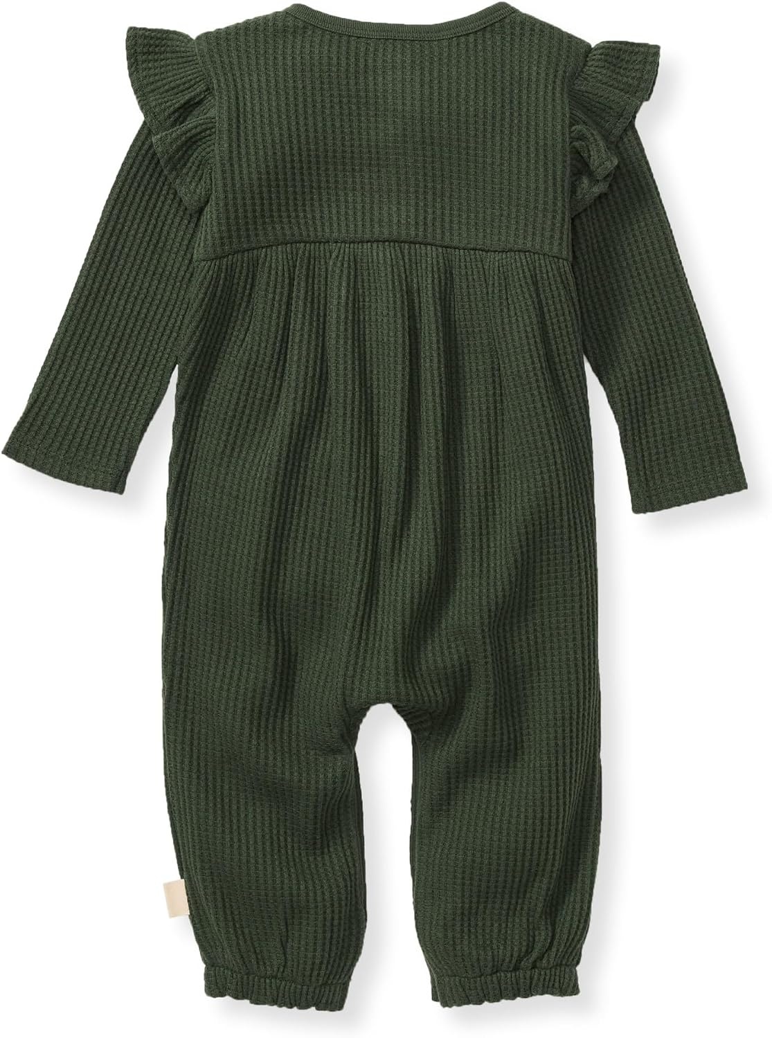 image:imageBurts Bees Baby Girls Long Sleeve Jumpsuit 100 Organic Cotton OnePiece Outfit CoverallDark Jade Thermal
