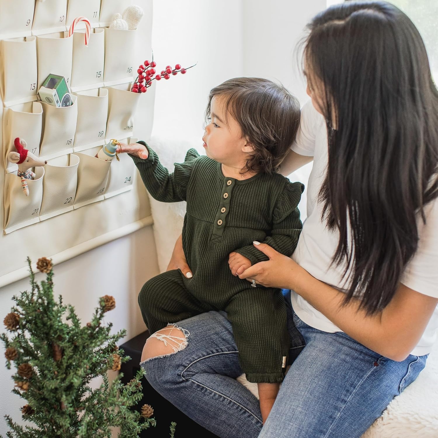image:imageBurts Bees Baby Girls Long Sleeve Jumpsuit 100 Organic Cotton OnePiece Outfit CoverallDark Jade Thermal