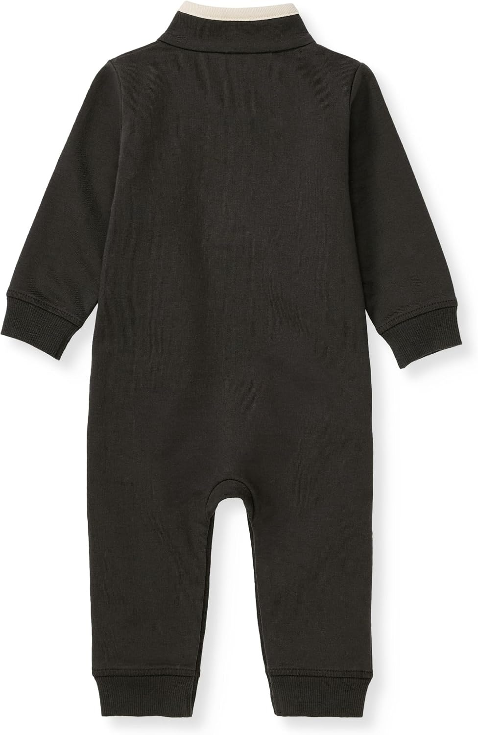 image:imageBurts Bees Baby Jumpsuit 100 Organic Cotton Onepiece Outfit Coverall With HatAsh Quarter Zip