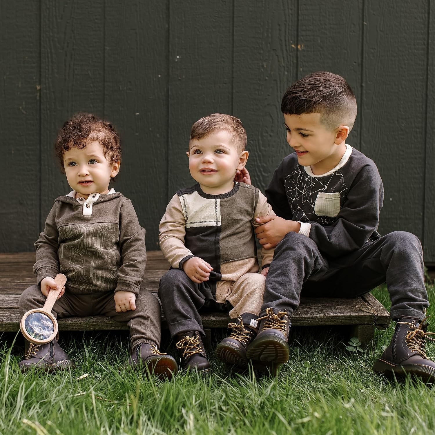 image:imageBurts Bees Baby Jumpsuit 100 Organic Cotton Onepiece Outfit Coverall With HatAsh Quarter Zip