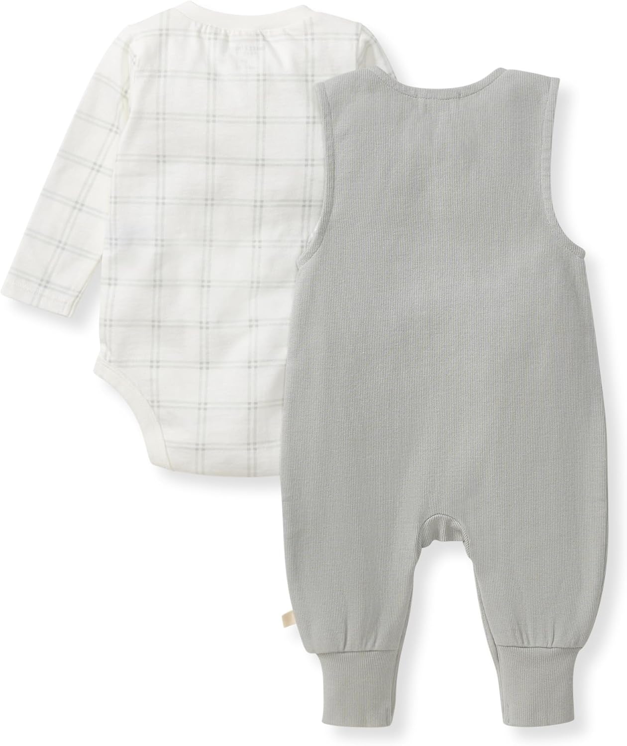 image:imageBurts Bees Baby Jumpsuit 100 Organic Cotton Onepiece Outfit Coverall With HatHazy Plaid