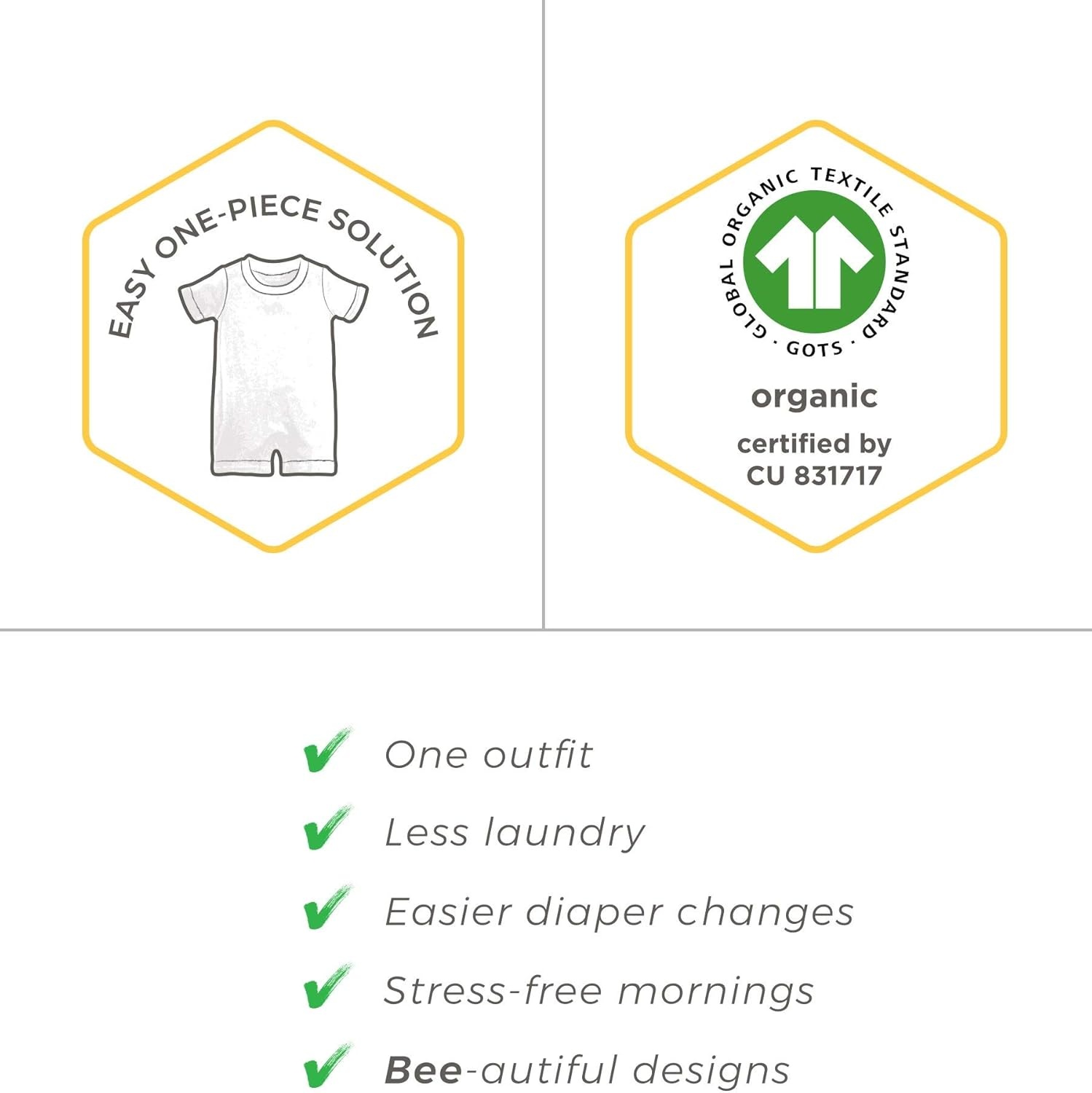 image:imageBurts Bees Baby Jumpsuit 100 Organic Cotton Onepiece Outfit Coverall With HatRed Multistripe