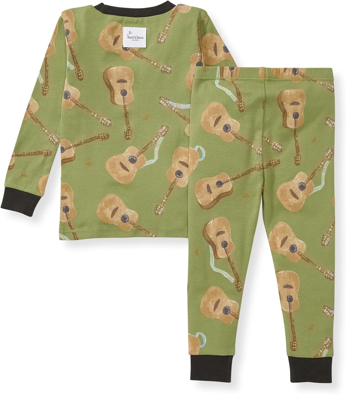 image:imageBurts Bees Baby Organic Cotton Pajamas for Boys 100 Cotton Pajama Set for Toddlers and Kids Soft and Stretchable FabricAcoustic Guitar