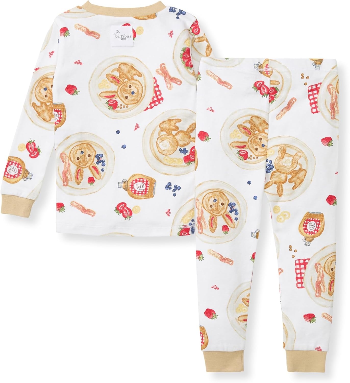 image:imageBurts Bees Baby Organic Cotton Pajamas for Boys 100 Cotton Pajama Set for Toddlers and Kids Soft and Stretchable FabricEaster Breakfast
