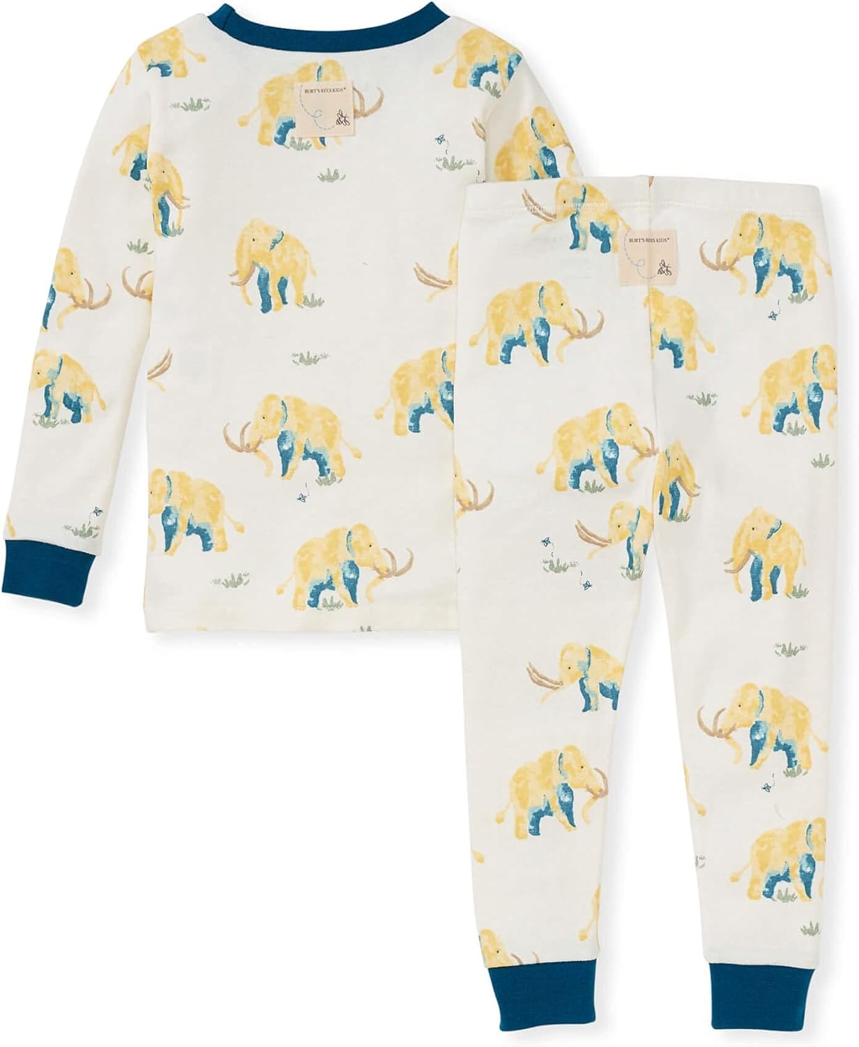 image:imageBurts Bees Baby Organic Cotton Pajamas for Boys 100 Cotton Pajama Set for Toddlers and Kids Soft and Stretchable FabricWooly Awesome