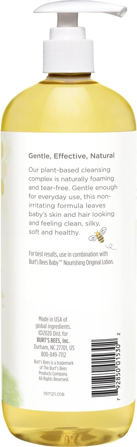 image:imageBurts Bees Baby Shampoo amp Wash Original 21 Ounces Pack of 3