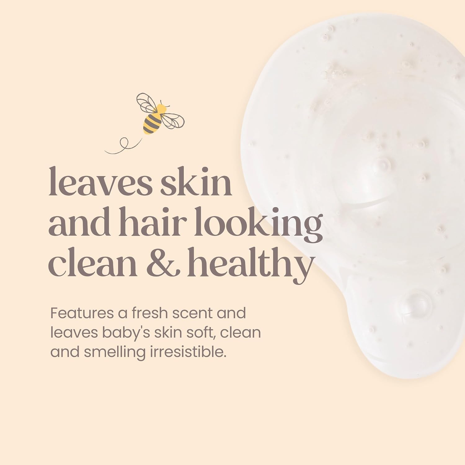 image:imageBurts Bees Baby Shampoo amp Wash Tear Free Soap Baby Care Original12 Ounce Pack of 3
