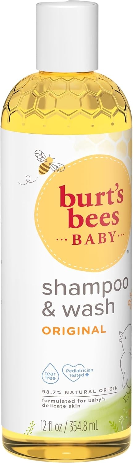 image:imageBurts Bees Baby Shampoo amp Wash Tear Free Soap Baby Care Original12 Ounce Pack of 3