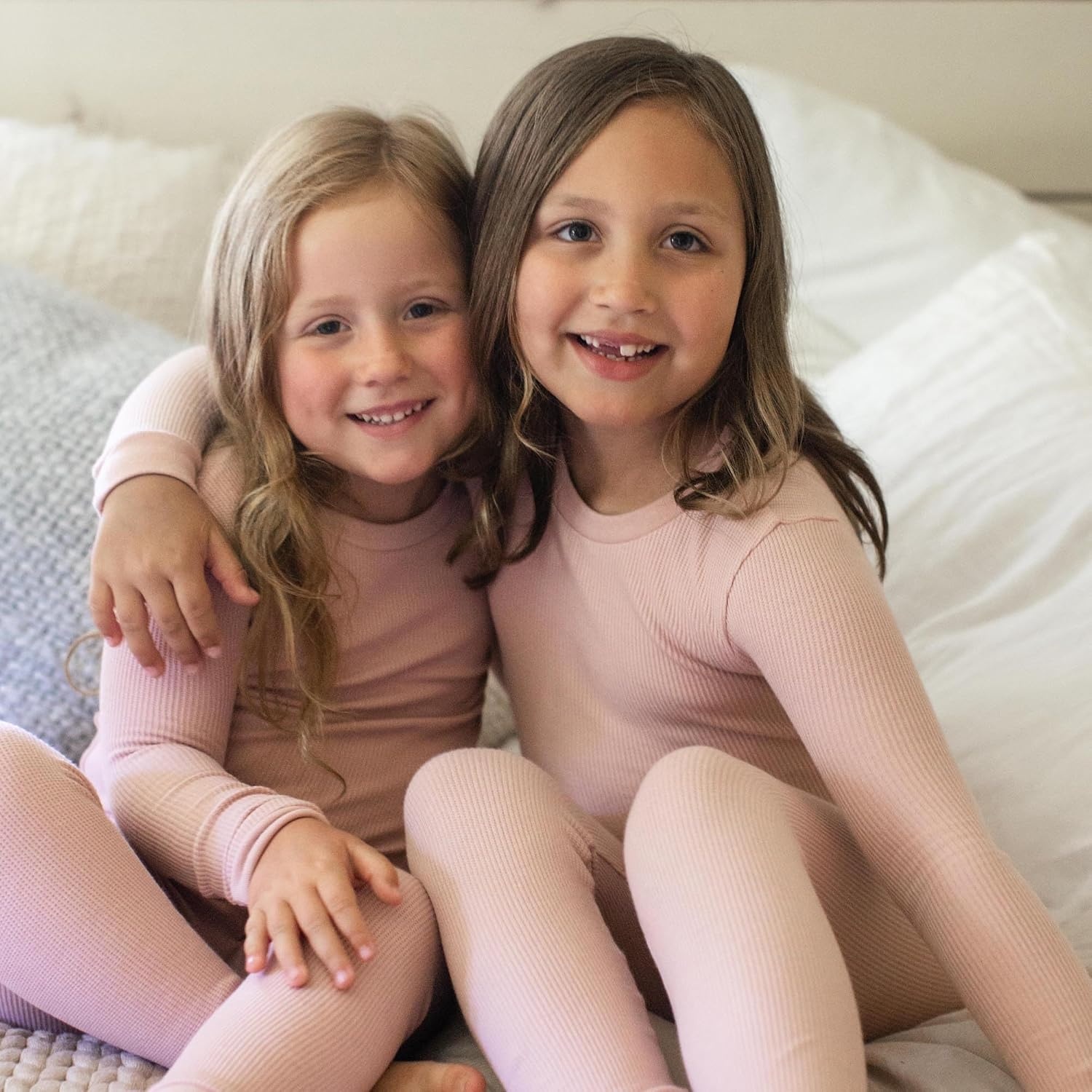 image:imageBurts Bees Baby Unisex Baby Honeysoft Pajamas Tee and Pant 2Piece PJ Set Soft Organic Cotton amp Lyocell BlendPersian Rose Thermal
