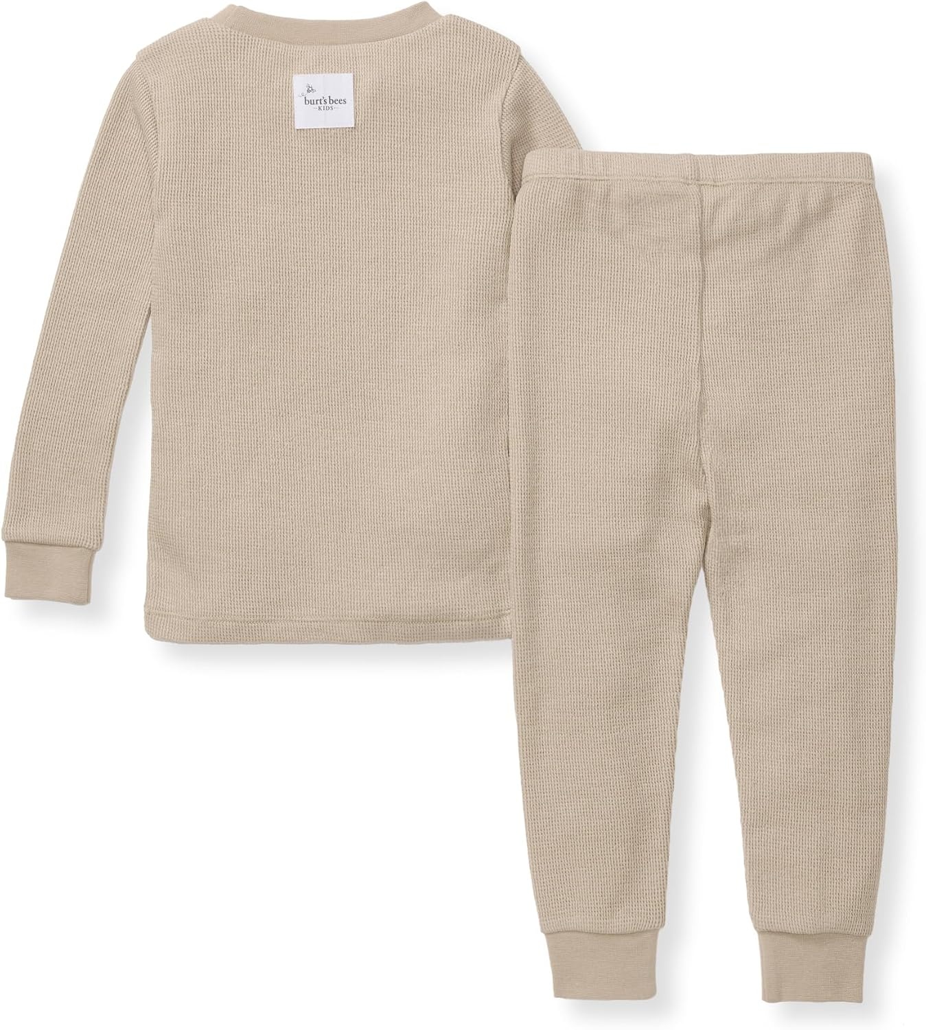 image:imageBurts Bees Baby Unisex Baby Honeysoft Pajamas Tee and Pant 2Piece PJ Set Soft Organic Cotton amp Lyocell BlendTan