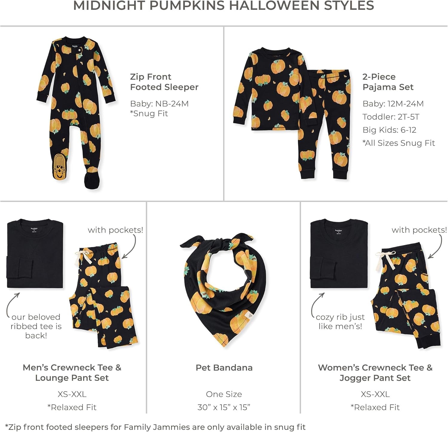 image:imageBurts Bees Baby Unisex BabyMidnight Pumpkins