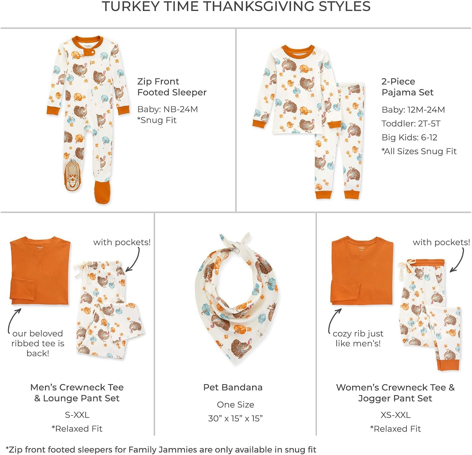 image:imageBurts Bees Baby Unisex BabyTurkey Time