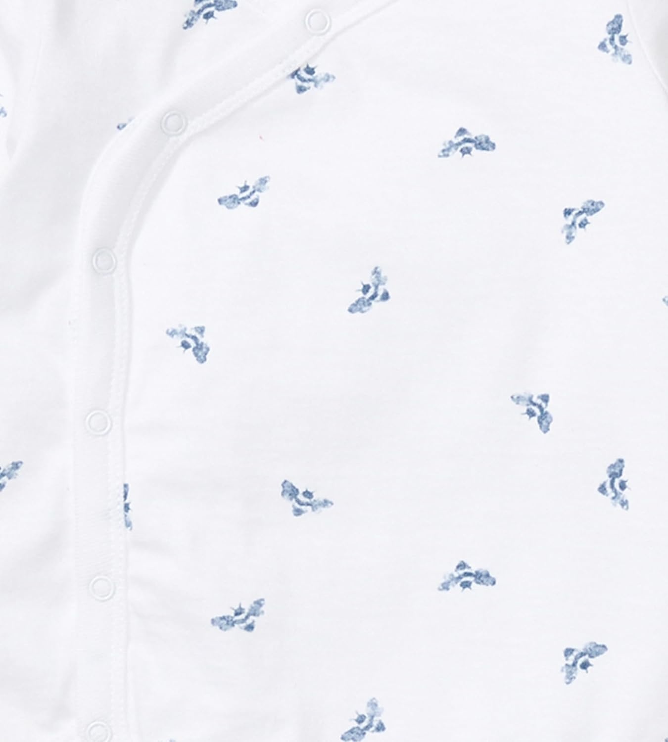 image:imageBurts Bees Baby Unisex Bodysuit and Pant Set 100 Organic CottonBlue Micro Bee