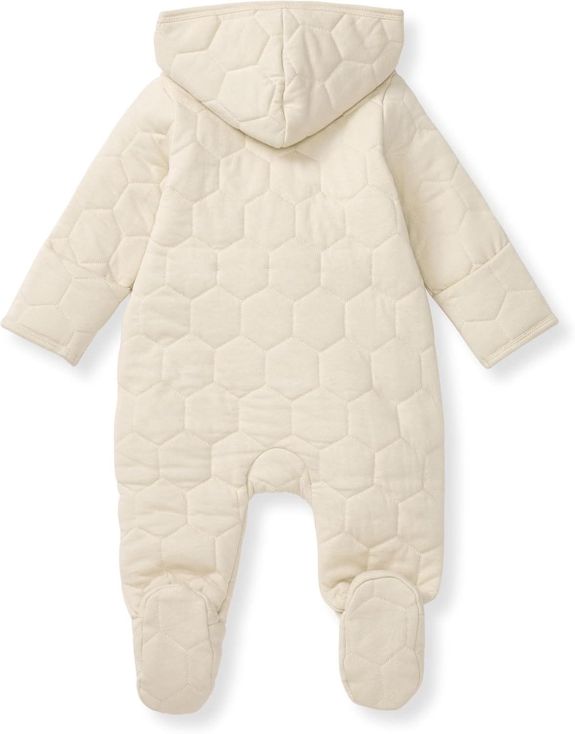 image:imageBurts Bees Baby Unisex Infant Bunting Jumpsuit Organic Cotton OnePiece Long Sleeve Outfit CoverallOat Quilted Bunting