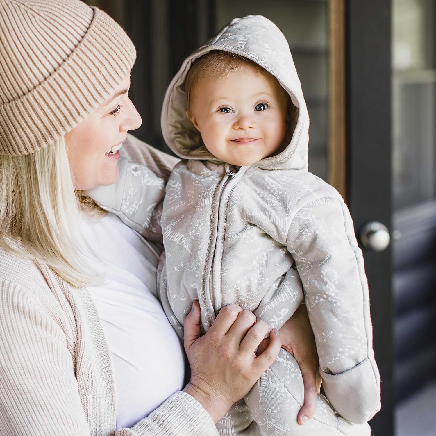 image:imageBurts Bees Baby Unisex Infant Bunting Jumpsuit Organic Cotton OnePiece Long Sleeve Outfit CoverallStarry Stags Bunting