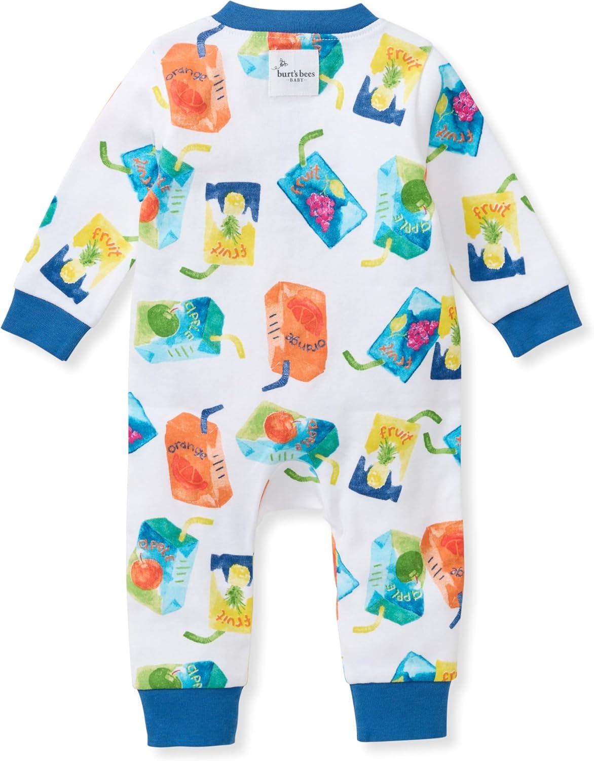 image:imageBurts Bees Baby Unisex Sleep and Play Pajama Footless OnePiece Zipper PJ 100 Organic Cotton Loose Fit Footie PajamasJuice Box