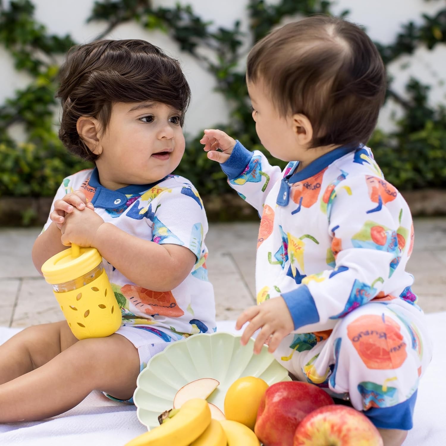 image:imageBurts Bees Baby Unisex Sleep and Play Pajama Footless OnePiece Zipper PJ 100 Organic Cotton Loose Fit Footie PajamasJuice Box