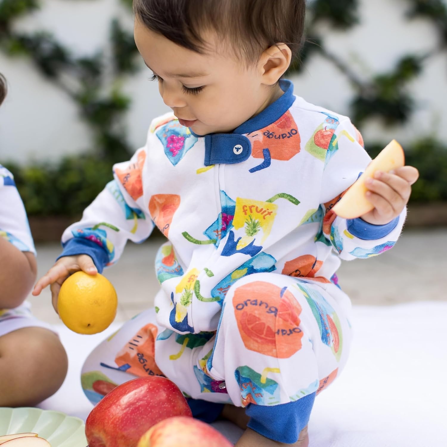 image:imageBurts Bees Baby Unisex Sleep and Play Pajama Footless OnePiece Zipper PJ 100 Organic Cotton Loose Fit Footie PajamasJuice Box