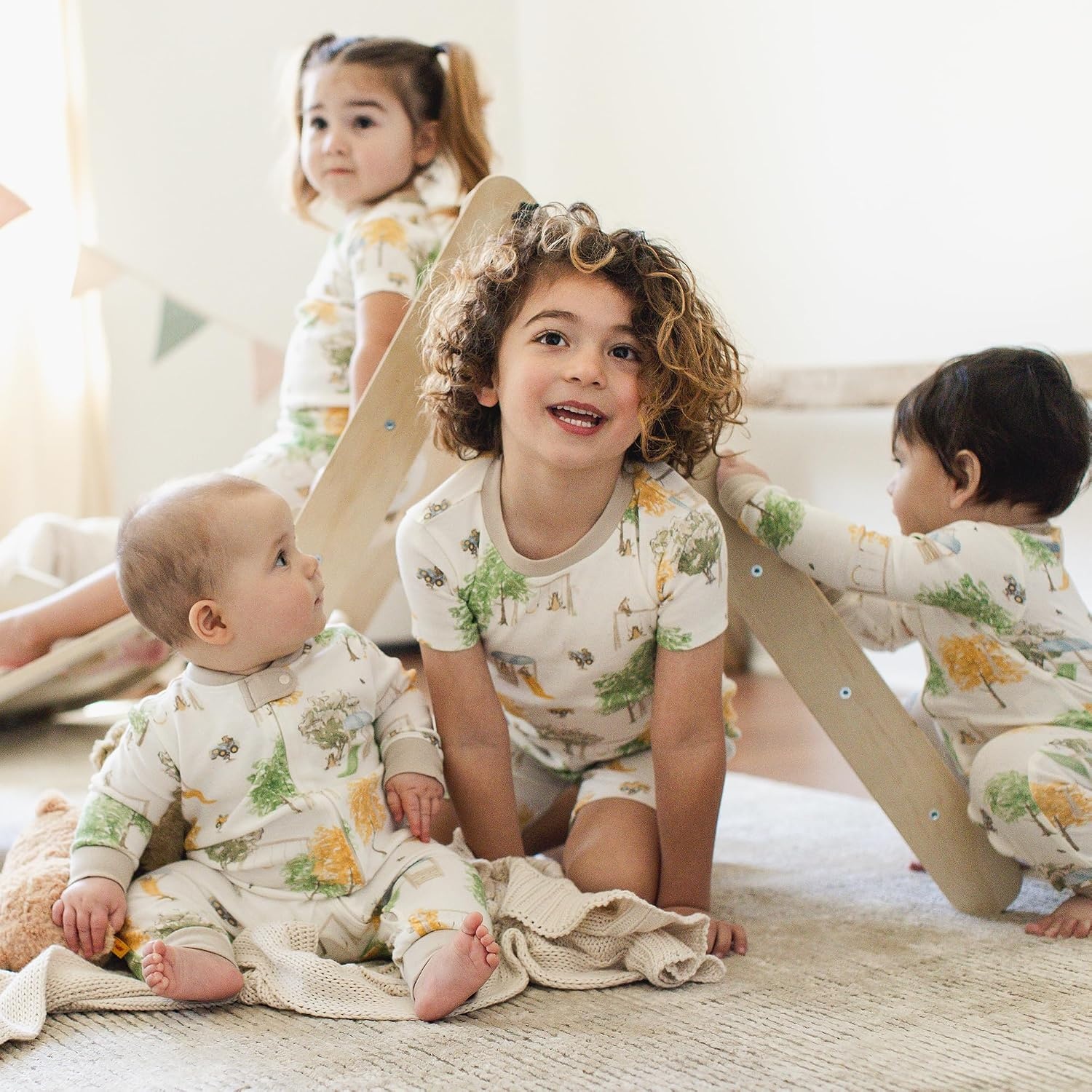 image:imageBurts Bees Baby Unisex Sleep and Play Pajama Footless OnePiece Zipper PJ 100 Organic Cotton Loose Fit Footie PajamasPlayground