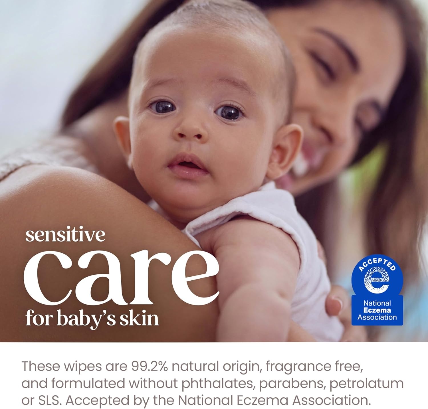 image:imageBurts Bees Baby Wipes Unscented Natural for Sensitive Skin with Aloe and Vitamin E 72 Baby Wipes 10 PackUnscented