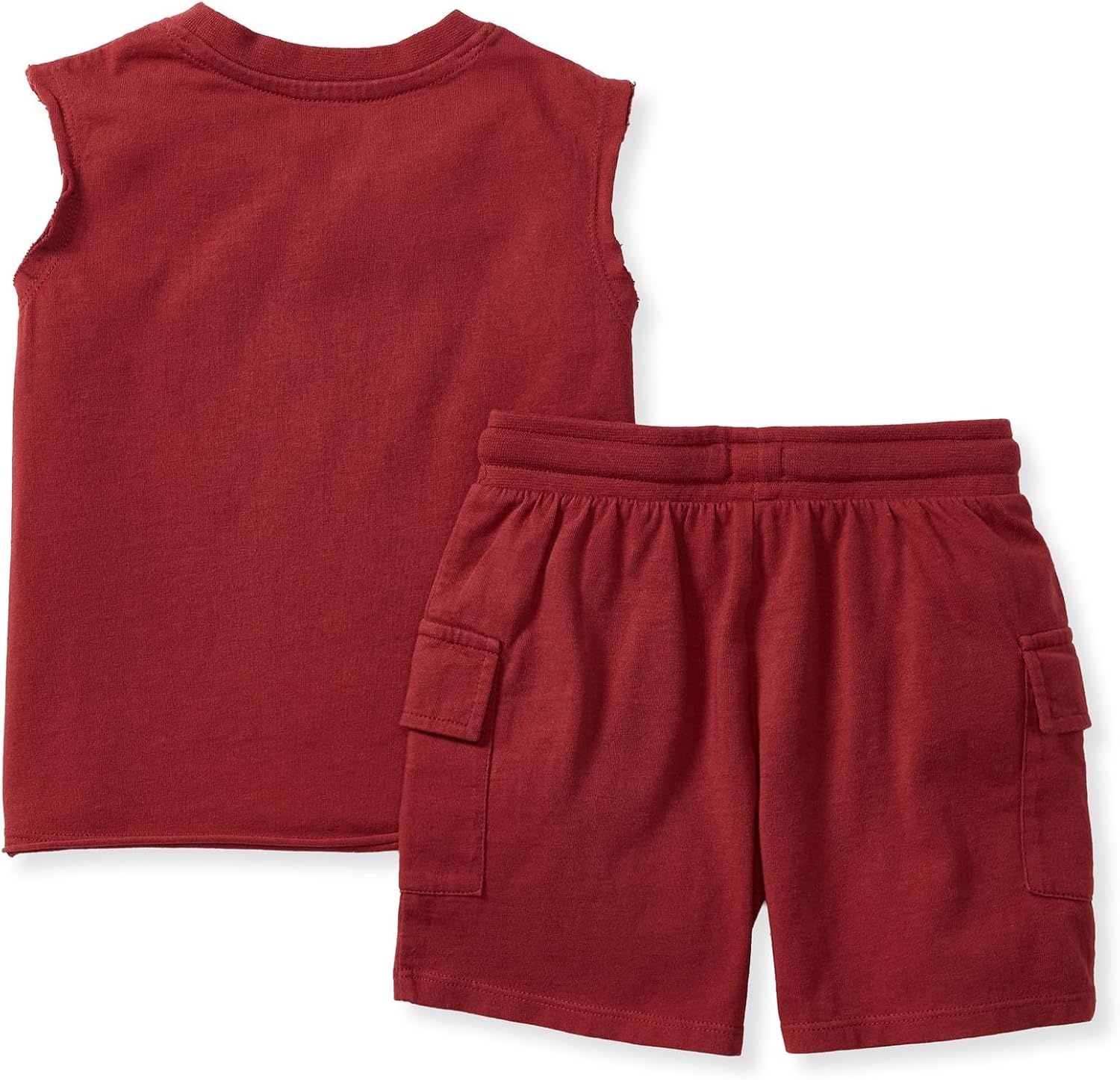 image:imageBurts Bees Baby babyboys Shirt and Pant Set Long Sleeve Top amp Bottom Outfit Bundle 100 Organic CottonBrick Acid Wash