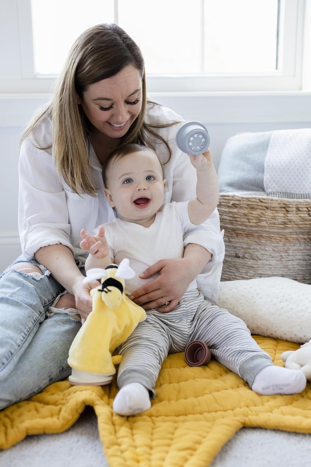 image:imageBurts Bees Baby babyboys Shirt and Pant Set Long Sleeve Top amp Bottom Outfit Bundle 100 Organic CottonGrey Top 2pk Pant Set