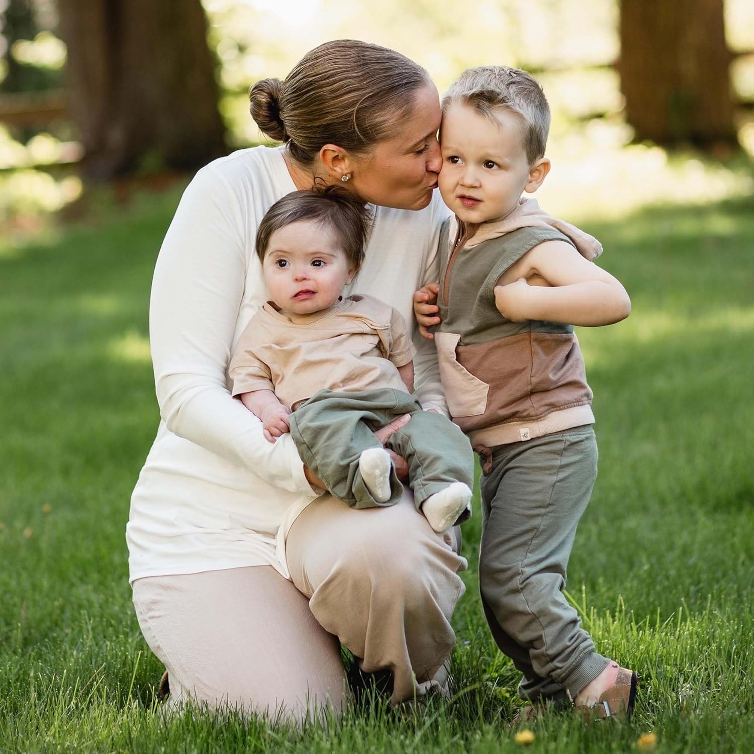 image:imageBurts Bees Baby babyboys Shirt and Pant Set Long Sleeve Top amp Bottom Outfit Bundle 100 Organic CottonSleeveless Colorblocked