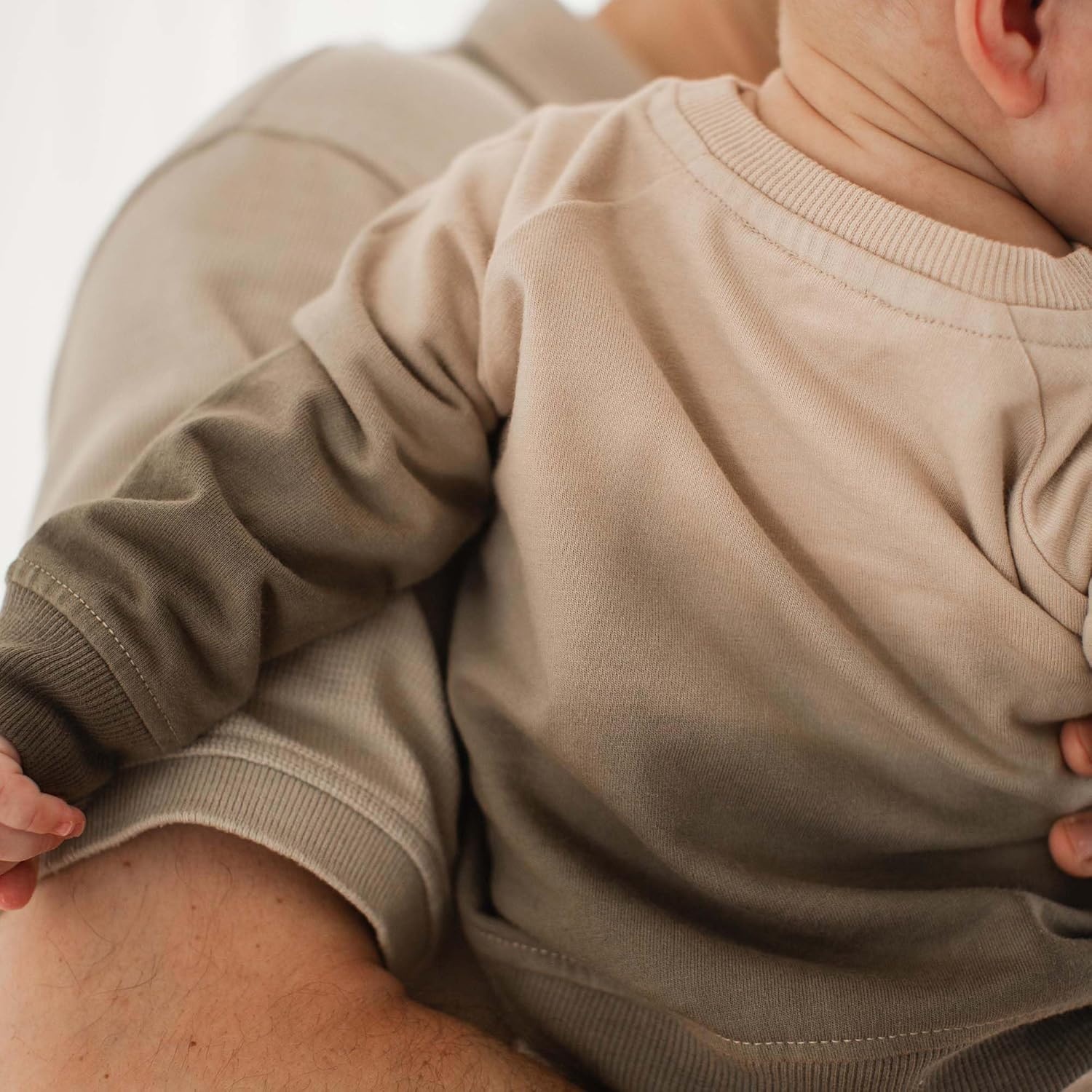 image:imageBurts Bees Baby babyboys Shirt and Pant Set Long Sleeve Top amp Bottom Outfit Bundle 100 Organic CottonSoft Mocha Dip Dye